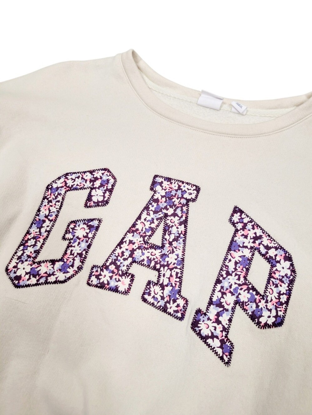 2/$20 Gap Kids Crean Colour Classic Logo Sweatshirt Top Size: XL, kids (12)